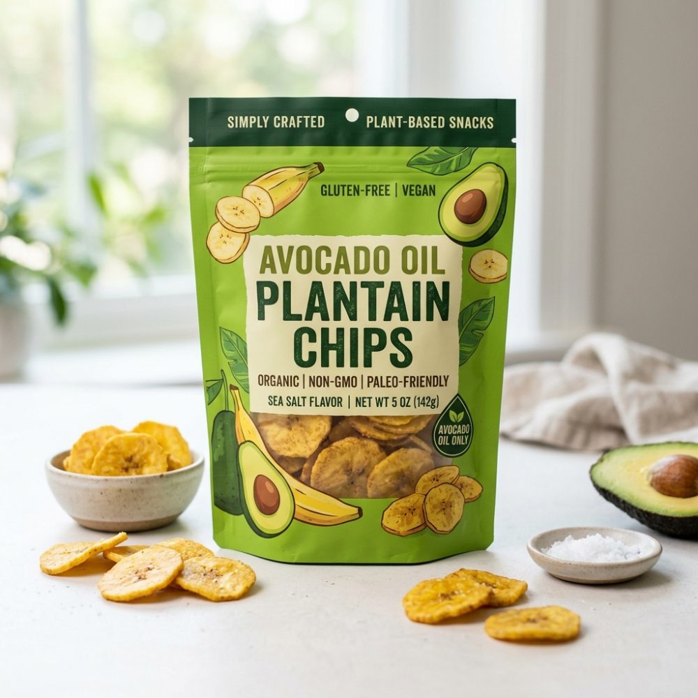 Avocado Oil Plantain Chips